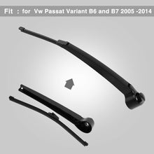 Windshield Wiper, Delaman Car Rear Windshield Wiper Arm And Blade For B6 And B7 2005-2014