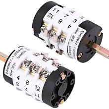 Tire Changer Switch, Keenso 220V/380V 20A Car Tire Changer Metal Machine Motor Forward Reverse Switch Turn Table Pedal Tool