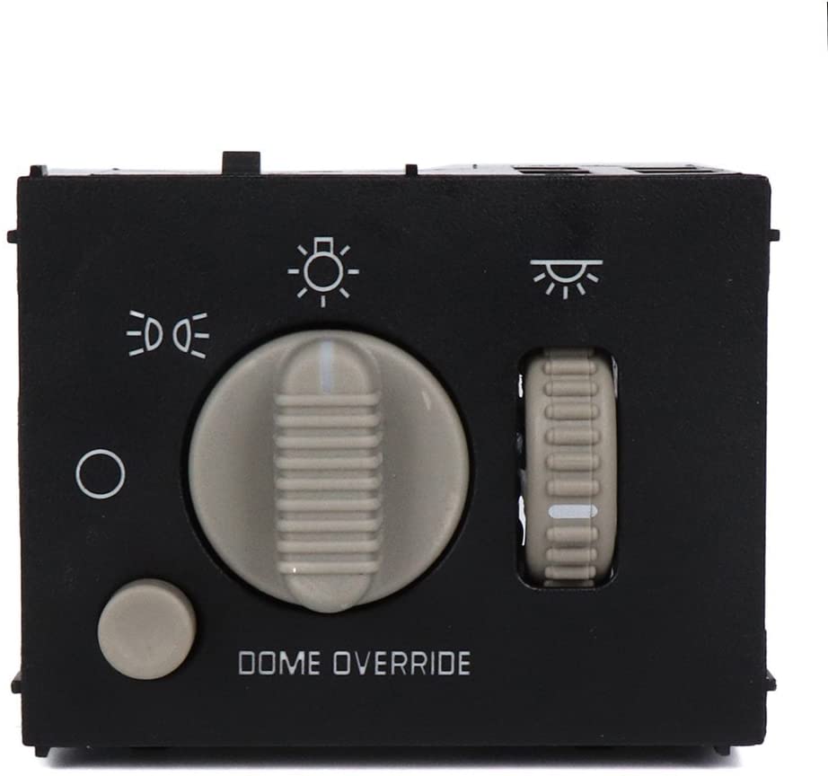 Fits 1999 to 2002 Chevy Silverado Headlight Switch D1534G fits GMC Sierra 15755595 Headlamp Dimmer