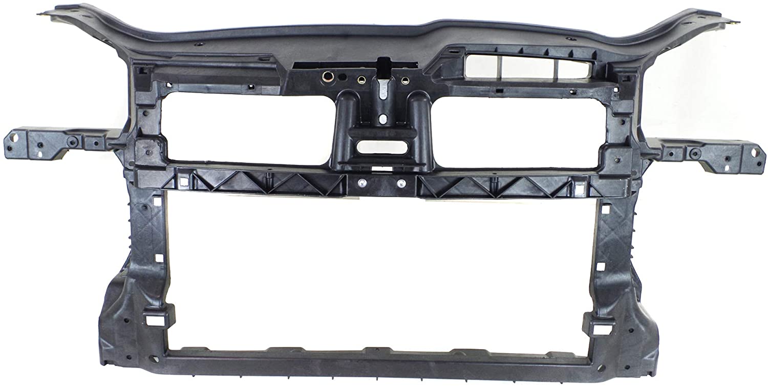 Radiator Support Compatible with 2008-2009 Volkswagen GTI Black