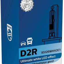 Philips D2R Xenon WhiteVision gen2 HID Headlight Bulb 85126WHV2C1 5000K Single