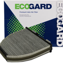 ECOGARD XC45844C Premium Cabin Air Filter with Activated Carbon Odor Eliminator Fits Mercedes-Benz E350 2011-2016, C300 2008-2014, GLK350 2010-2015, C250 2010-2015, C350 2008-2015, E550 2010-2016