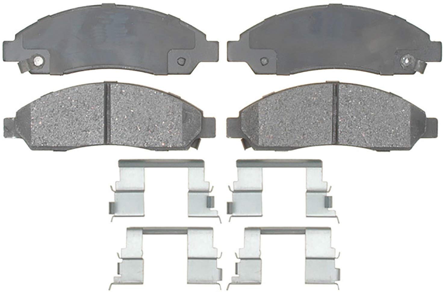 ACDelco 14D1039CH Advantage Ceramic Front Disc Brake Pad Set