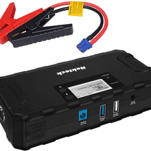 Nekteck Multifunctional Car Jump Starter Portable External Battery Charger 600A Peak with 16800mAh High Capacity - Emergency Auto Heavy Duty Jumper for Sedan Truck,Van,SUV, Laptop and More