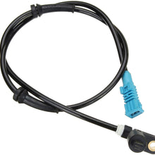 no logo RQBHD Car Front Left Right ABS Wheel Speed Sensor for Peugeot 206 206CC 206SW 1998-2017 454576