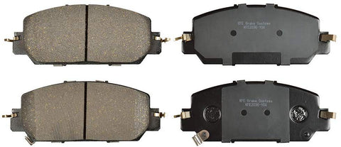Premium Ceramic Disc Brake Pad FRONT Set New + Shim KFE QuietAdvanced KFE2036-104 Fits Honda CR-V