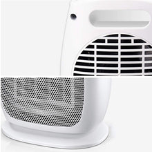 Zyyqt Fan Heaters, PTC Ceramic Hot & Cool PTC Heater Quiet Portable Desk Heater with Fan, Tip-Over and Overheat Protection, 3s Quick Heating with Oscillation (Color : White)