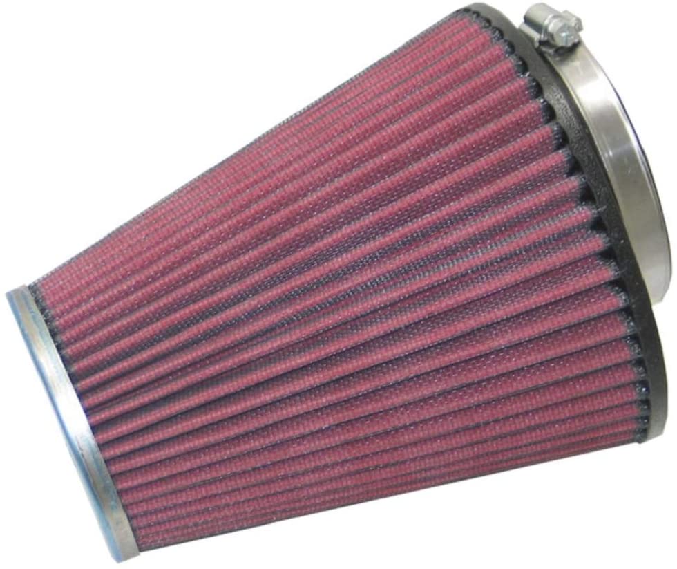 K&N Universal Clamp-On Air Filter: High Performance, Premium, Replacement Engine Filter: Flange Diameter: 2.6875 In, Filter Height: 6.625 In, Flange Length: 0.75 In, Shape: Round Tapered, RC-1586