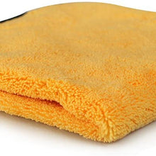 Chemical Guys MIC_721 Miracle Dryer Absorber Premium Microfiber Towel, Gold (25 in. x 36 in.) (Pack of 1 25 in x 36 in)