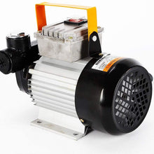 Electric Fuel Transfer Pump Self-Priming Pump & Bypass Valve Oil Fuel Transfer Extractor Fuel Diesel Kerosene 110V 550W Induction Motor High Flow 60L/min 16 GPM for Commercial Use