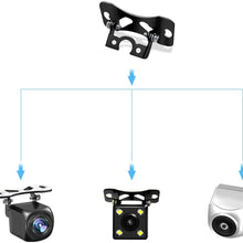 Universal Rear Camera Mounting Bracket,Dash Cam Mirror Cam Backup Camera Mount,Only Rearview Camera Holder,Back Up Camera Bracket,Reverse Camera Mount(4Pack)