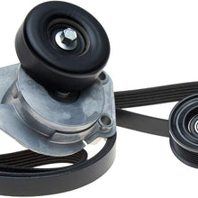 ACDelco ACK060882K2 Professional Automatic Belt Tensioner and Pulley Kit with Tensioner, Pulley, and Belt