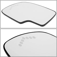 Left Side Door Rear View Mirror Glass Lens Heater+LED Turn Signal Replacement for 99-07 Silverado/Tahoe/Sierra/Yukon XL
