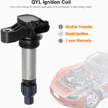 6Pcs Ignition Coil Pack Replacement for Buick Enclave Cadillac CTS GMC Acadia Chevy Camaro Malibu Impala Traverse Pontiac Saab Saturn Outlook Suzuki GN10494 D515C UF569 C1555