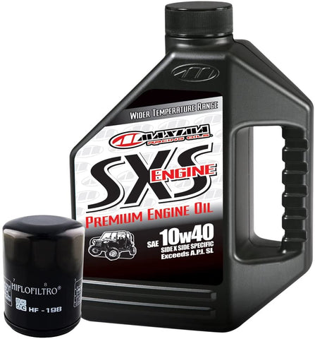 MaximaHiflofiltro SXSPEOCK1 Premium Engine Oil Change Kit for Polaris Ranger RZR SXS