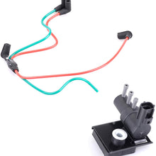 Mallofusa Turbo Emission Vacuum Harness Connection Line With Wastegate Boost Solenoid Super Duty Excursion Set for 1999-2003 Ford 7.3L Diesel Powerstroke Engines Part