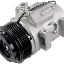 A/C AC Compressor Compatible with Toyota Tacoma 2.7L L4 4.0L V6 SP15, Replace# 88320-04060, 88310-04201-A GELUOXI