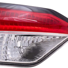 Replacement Driver Tail Light Red and Clear Lid Mounted Lens Compatible with 2020 Corolla Sedan Japan 2020 Corolla Hybrid