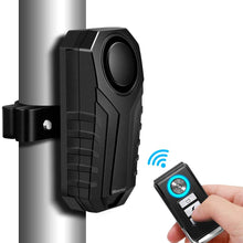 WSDCAM Anti-Theft Bike Alarm with Mount, 113dB Burglar Vibration Motorcycle Bicycle Alarm Security System Waterproof Cycle Bike Alarm with Remote
