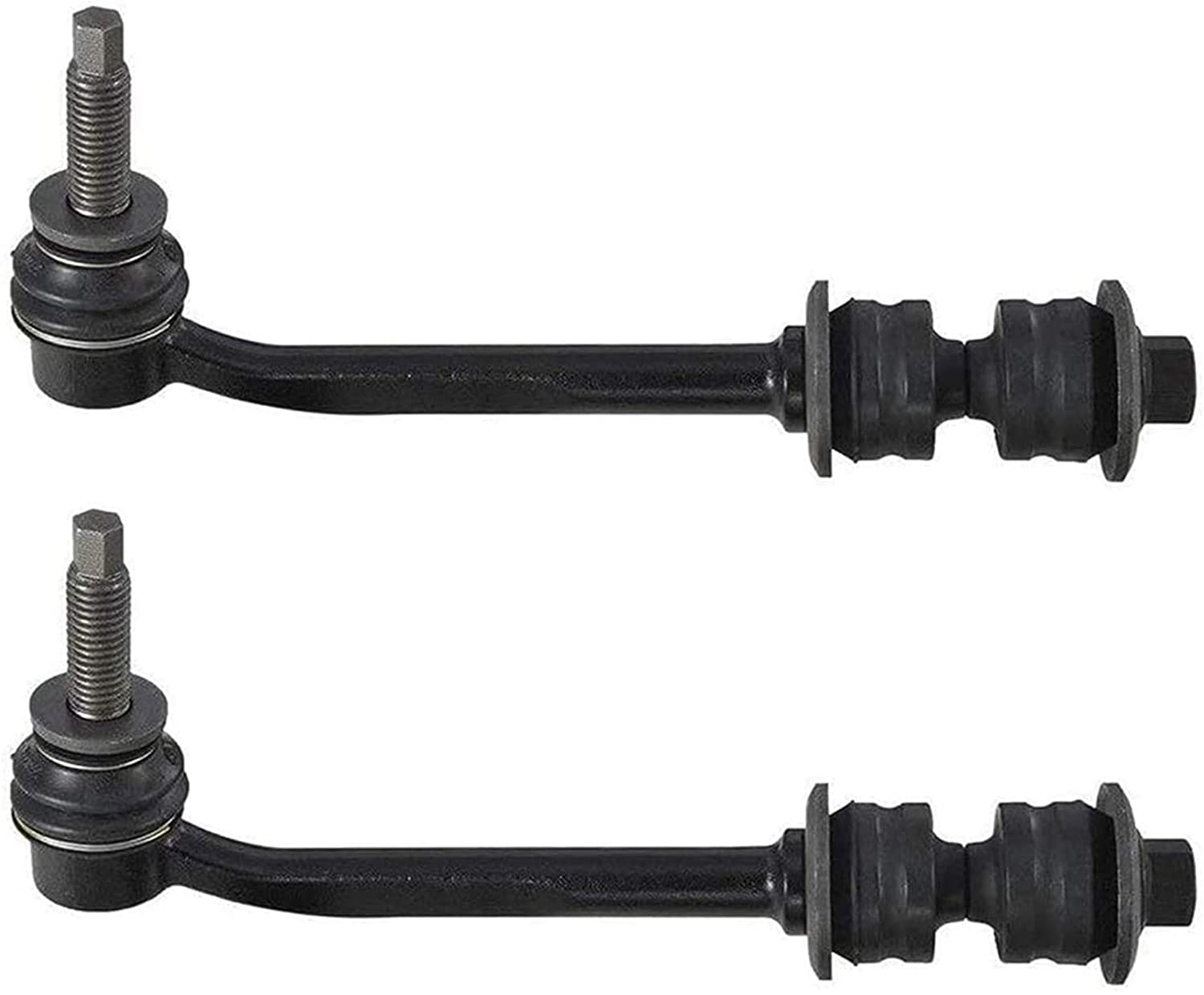 Detroit Axle - Both (2) Front Stabilizer Sway Bar End Link - Driver and Passenger Side Replacement for 2004-2009 Dodge Durango - [2007-2009 Aspen]