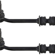 Detroit Axle - Both (2) Front Stabilizer Sway Bar End Link - Driver and Passenger Side Replacement for 2004-2009 Dodge Durango - [2007-2009 Aspen]