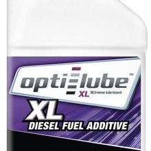 Opti-Lube XL Xtreme Lubricant Diesel Fuel Additive: 1 Gallon with Accessories (HDPE Plastic Hand Pump and 2 Empty 4oz Bottles) Treats up to 1,280 Gallons