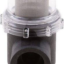 Gazechimp Marine RV Water Pump Twist ON Strainer Filter 010058 1/2"