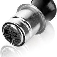 Car Auto Cigarette Lighter, Keenso 12V 20mm Cigarette Lighter Plug Push Button Replacement for Most Automotive Vehicles Black