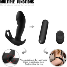 Male Vibrạrting Prostạte Mạssạgger Toys with Wireless Remote Control for Men Couples Pạssion Prostráte Mạssạger Adullt Sèxy Toys for Men Thrusting Double Stimulạting