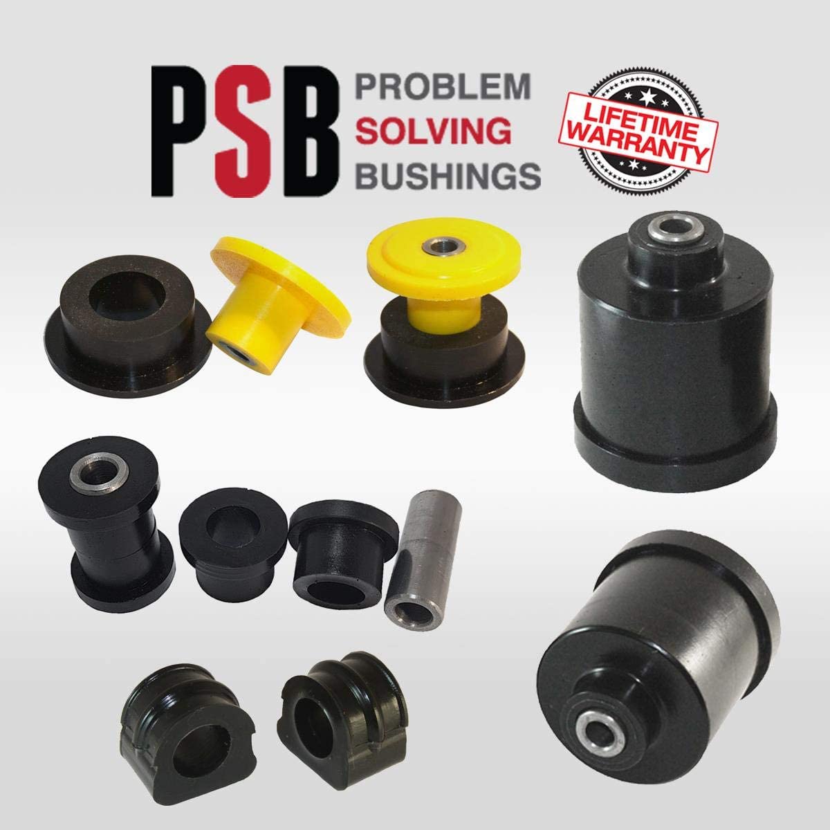 Front and Rear Suspension PSB Polyurethane Bushing Kit Replacement for 98-05 VW Jetta MK4