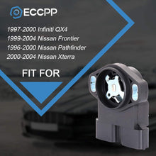 ECCPP Throttle Position Sensor TPS Fit for 1997-2000 Infiniti QX4, 1999-2004 Nissan Frontier, 1996-2000 Nissan Pathfinder, 2000-2004 Nissan Xterra 22620-4P210 22620-4P202 Automotive Replacement Sensor