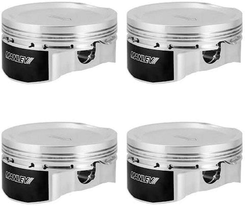 Manley Pistons Acura Integra GSR B18 B18C B18C1 B18C5 81mm 9.0:1 Standard Bore