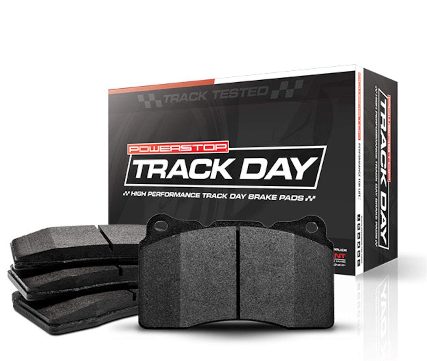 Power Stop PST-1185R Track Day Brake Pad
