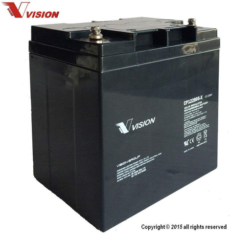 Vision CP12280S-X Battery
