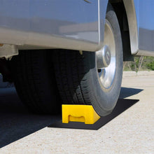 EAZY2HD Camper Leveler 2 Pack - RV Leveling Blocks, Includes Two Curved Levelers, Two Chocks, and Two Rubber Grip Mats, Heavy Duty Leveler Works for Camper