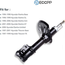 Shocks and Struts,ECCPP Front Rear Shock Absorbers Strut Kits Compatible with 2000 2001 2002 2003 2004 2005 2006 Hyundai Elantra 333206 333205 333501 333500