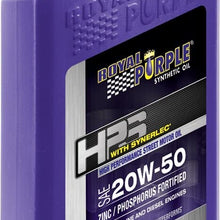 Royal Purple 36250-6PK HPS 20W-50 Synthetic Motor Oil with Synerlec Additive Technology - 1 qt. (Case of 6)