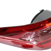 New Left Driver Side Tail Lamp Assembly For 2017-2019 Toyota Corolla, CE/L/LE/LE ECO Models TO2804130 8156002B00