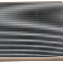 CoolingSky 55MM 3 Row Core Aluminum Radiator for 1994-2000 GMC Chevy C/K Pickup Series 1500/2500/3500 Blazer Yukon Tahoe 6.5 Diesel