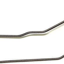 Stainless Rear Axle Brake Line Pair- 2 Lines on Rear Axle Compatible With 1970-1974 Camaro and Firebird