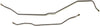 Stainless Rear Axle Brake Line Pair- 2 Lines on Rear Axle Compatible With 1970-1974 Camaro and Firebird