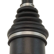 TRQ Front CV Axle Shaft Assembly 2 Piece Kit Pair Set New for 1999-2005 VW Jetta / 1999-2006 Golf / 1999-2005 Beetle / 2000-2002 Audi TT