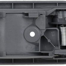 AUTEX 1pc Interior Front/Rear Left (Driver Side-FL) Door Handle Compatible with Toyota Tacoma 2001 2002 2003 2004 Gray 9597181 692063202003 6920632020G TO1352122 14455361