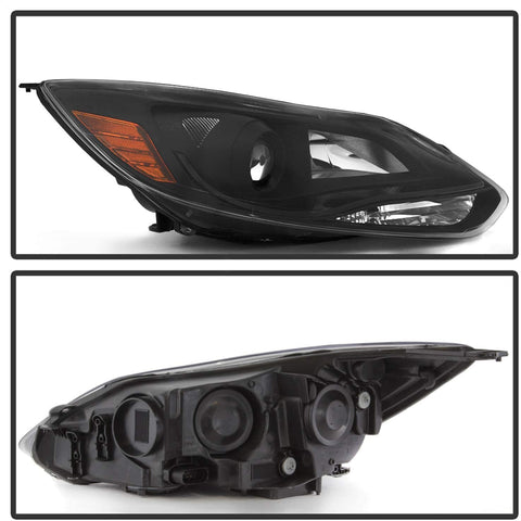Spyder Auto 9042171 Projector Headlights Halogen Model Only Not Compatible With Xenon/HID Model Black Projector Headlights