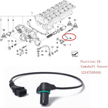 Automotech Camshaft Position Sensor CAM Sensor fit 12141438081 SS10814 12147539165 for B M W 3 X3 Z3 Z4 5 X5 7