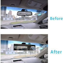 Yoolight Car Rearview Mirrors, Car Universal 12'' Interior Clip On Panoramic Rear View Mirror Wide Angle Rear View Mirror (12" L x 2.8" H)