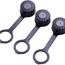 AmerStar 5 Pack Gas Can Gaskets Replacement Gas Tank Jug Spout Rubber Washer Seal fit for Plastic Tank Gott Rubbermaid Essence Wedco Briggs & Stratton Scepter Moelle Eagle Midwest