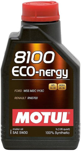 Motul 102782-12PK 8100 ECO-NERGY 5W30 12X1L, 33.81 Fluid_Ounces, 12 Pack