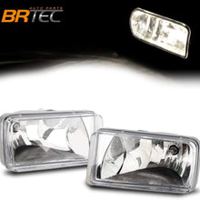BRTEC Fog Light 12V 24W Halogen Lamp for Cadillac Escalade Chevrolet Avalanche 07-15 Silverado 1500/2500/3500HD 07-13 Chevy Suburban Tahoe GMC Sierra Yukon Set Driver side Passager Side Clear lights