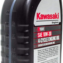 Replaces Kawasaki 24PK Quart Genuine OEM 4 Cycle Engine Oil K-TECH SAE 10W-30 99969-6081